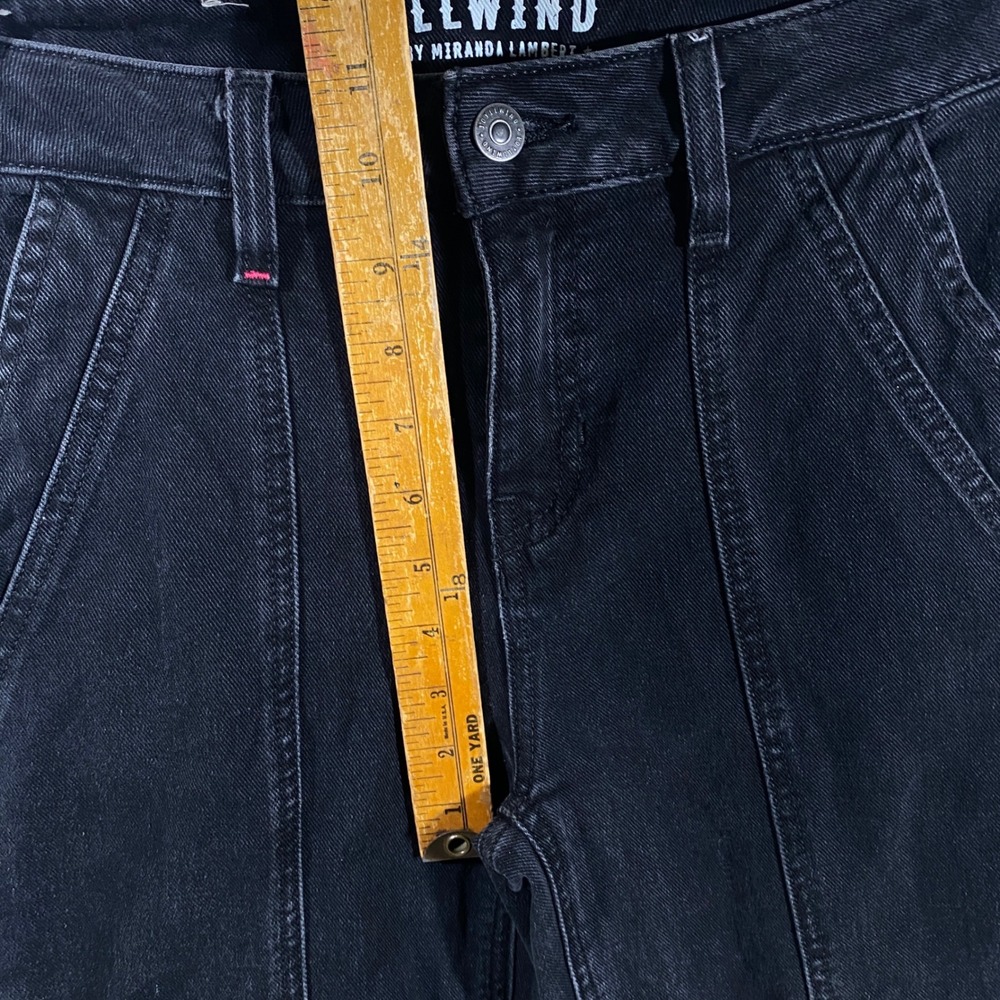 Idyllwind Sz 6 Rebel Flare High Rise Black Jeans Denim Western Miranda Lambert - Picture 9 of 10